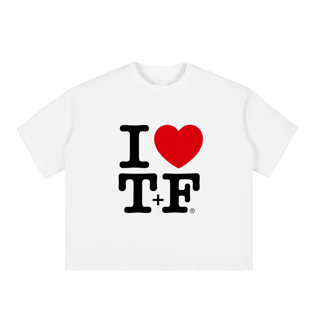 Boxy Half-Sleeve Raw-Edge T-Shirt (OFSAA 2026 Collection)